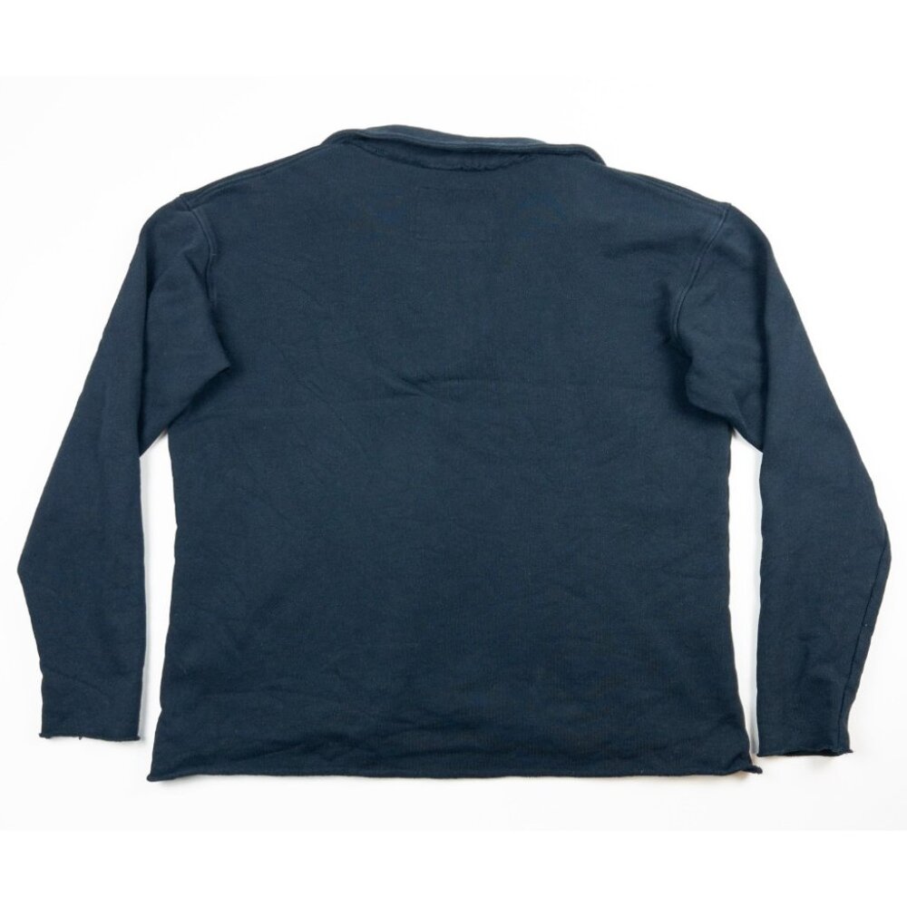 Frank & Eileen Tee Lab Sweatshirt Women's Small Black Patrick Pullover Henley - Picture 3 of 12